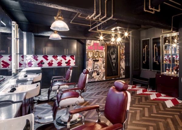 新概念辦公室設計之百年理發店