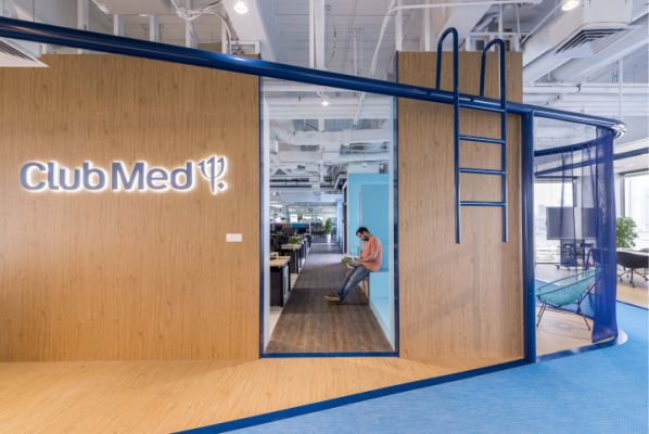 活力辦公室設(shè)計之藍色大海的傳說